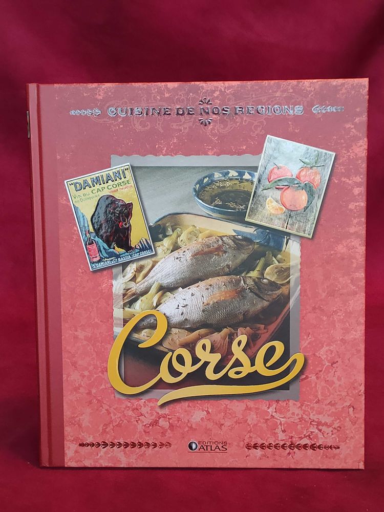 Livre : cuisine de nos r�gions de corse 5 Avermes (03)