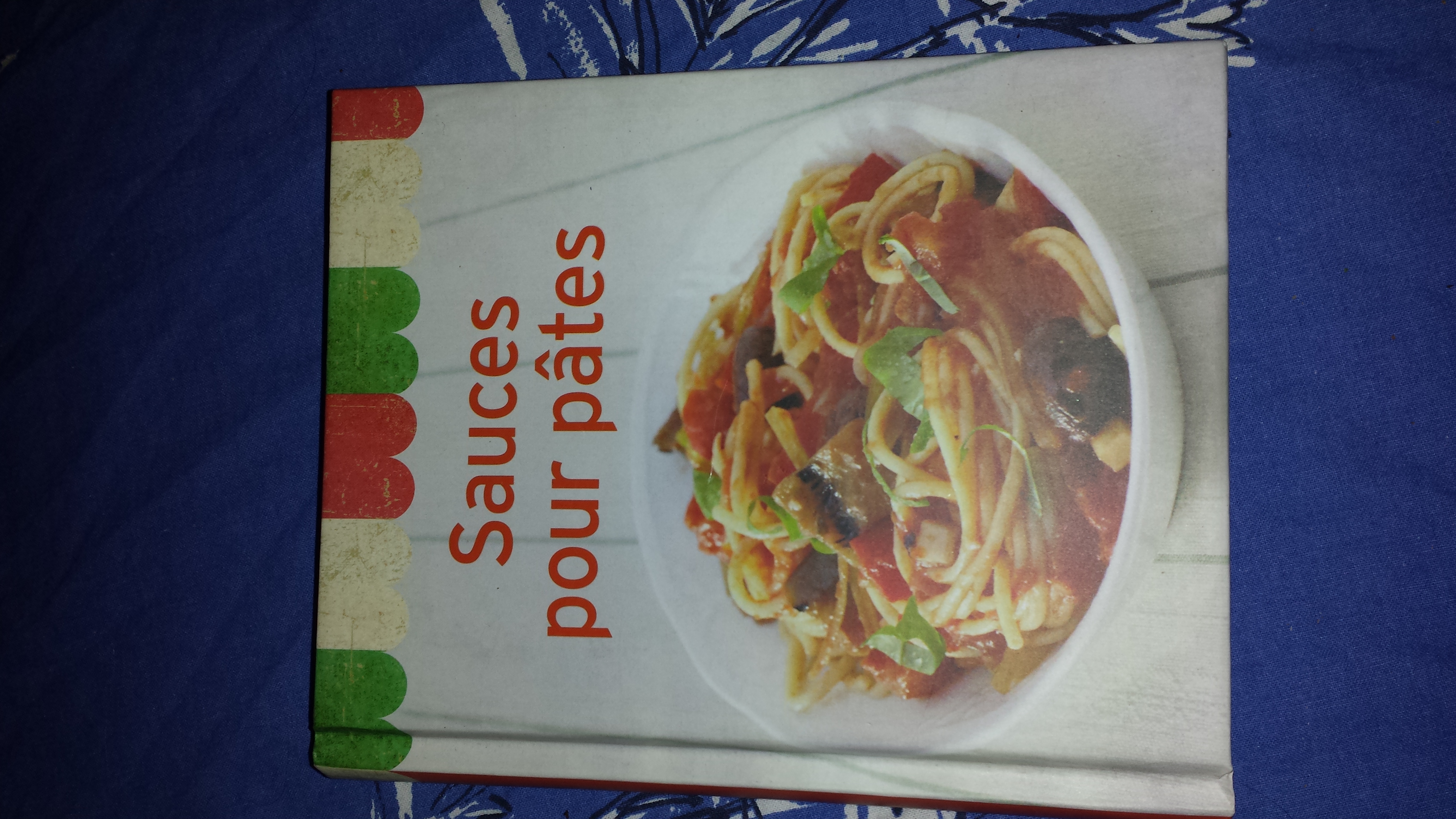 LIVRE DE CUISINE
SAUCES POUR PATES 3 Triel-sur-Seine (78)