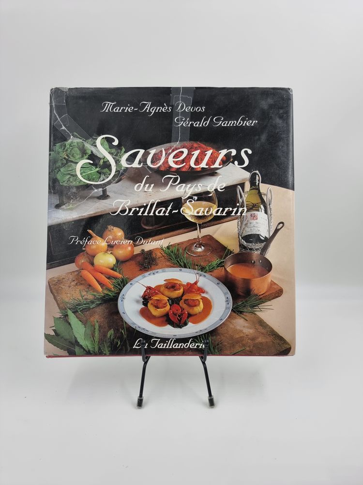 Livre de cuisine Saveur du Pays de Brillat-Savarin 1 Vulbens (74)