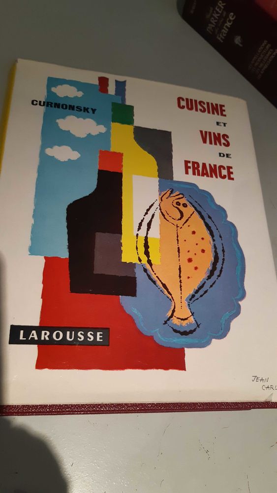 livre cuisine et vins de France 15 Brignais (69)