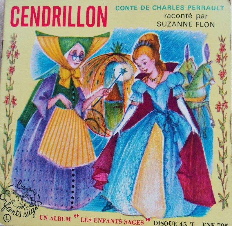 Livre disque vinyl CENDRILLON 6 Lille (59)