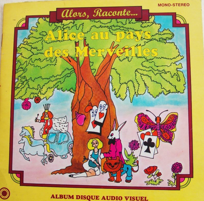 Livre disque vinyl Alice au pays des merveilles 6 Lille (59)