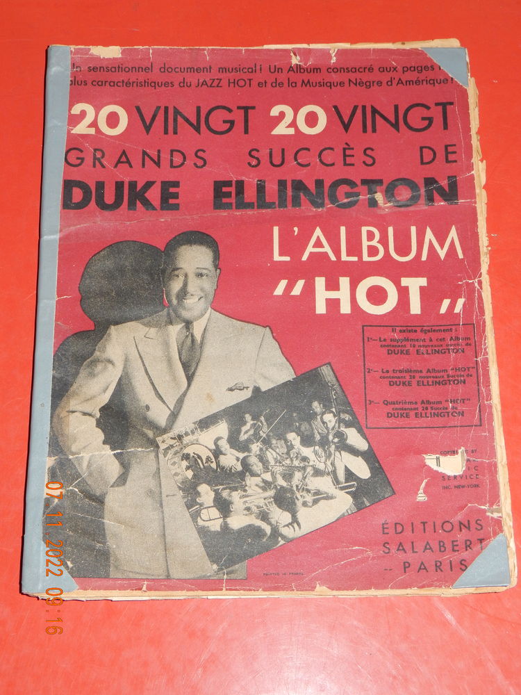 livre DUKE ELLINGTON 2 Ruelisheim (68)