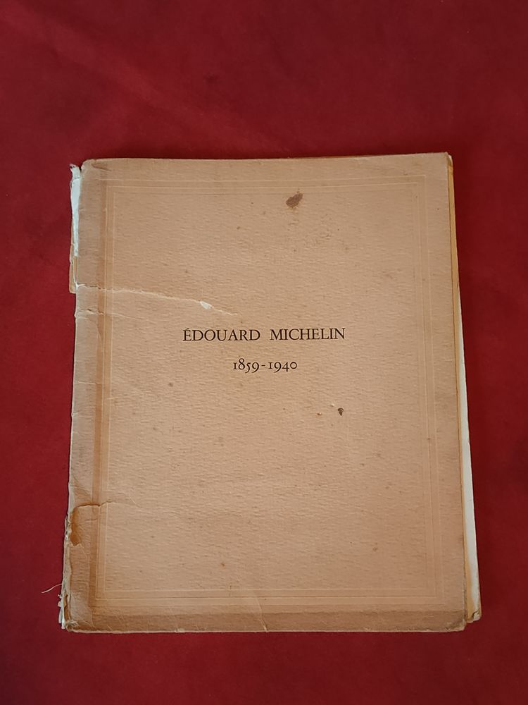 Livre �douard michelin 1859-1940 50 Avermes (03)
