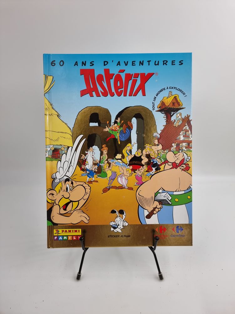 Livre enfant Ast�rix : 60 ans d'Aventure (Sticker Album) 1 Vulbens (74)