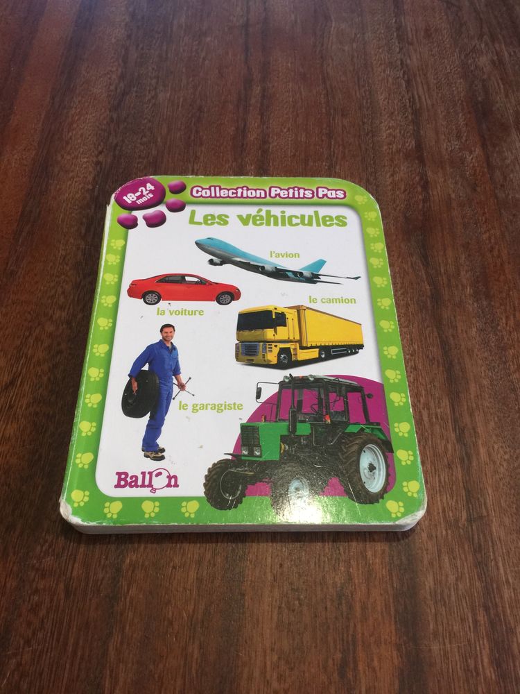 Livre enfant collection petits pas   Les v�hicules   2 Saleilles (66)