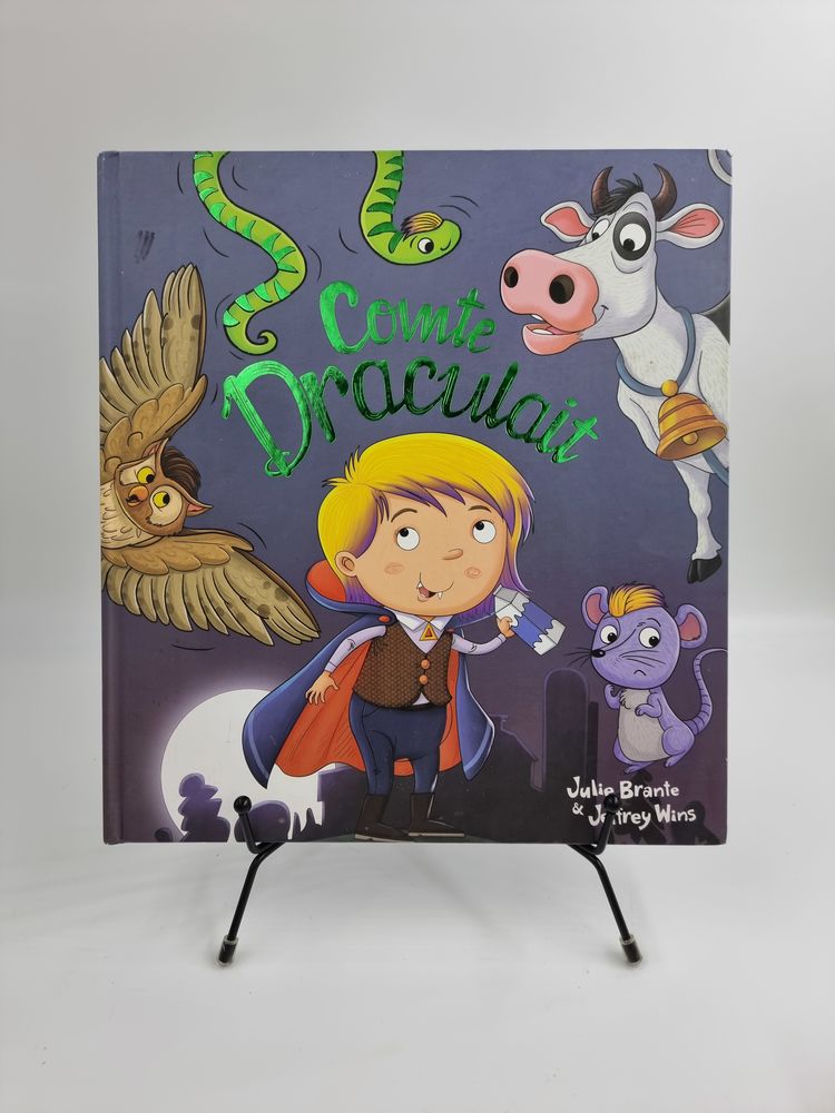 Livre enfant Comte Draculait (Julie Brante & Jeffrey Wins) 1 Vulbens (74)