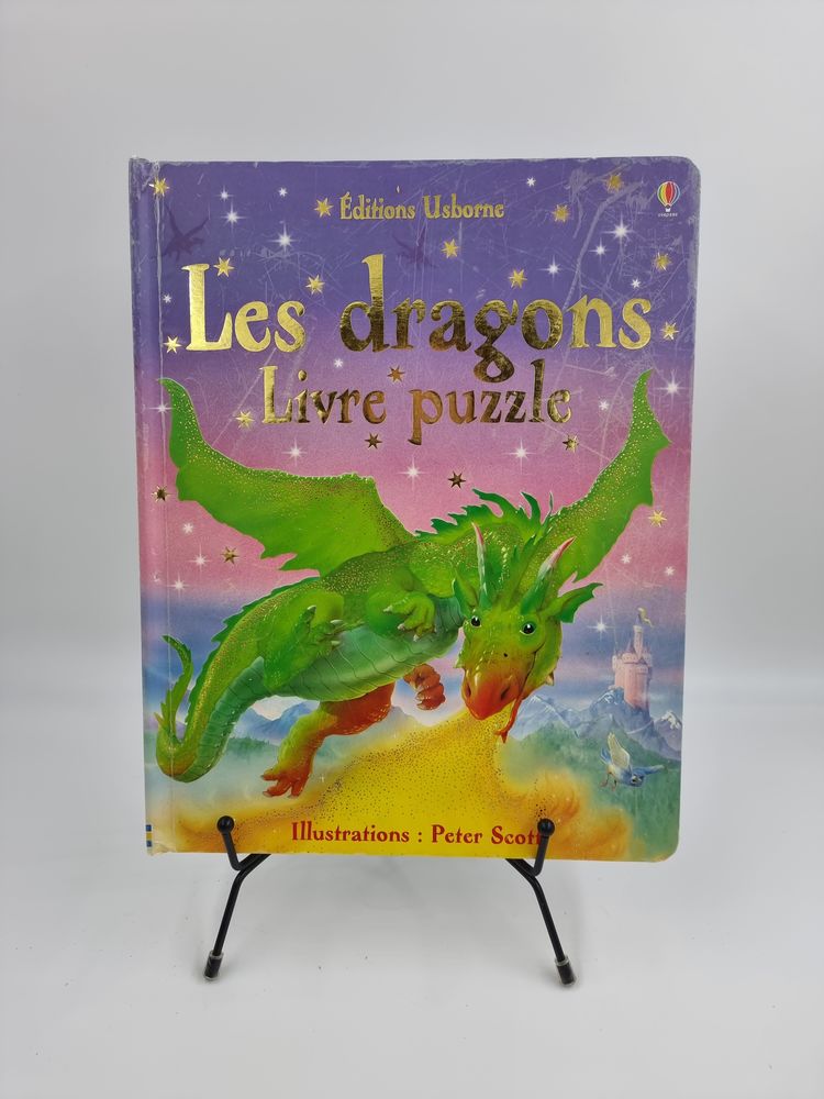 Livre enfant Les Dragons Livre Puzzle (Peter Scott) 1 Vulbens (74)