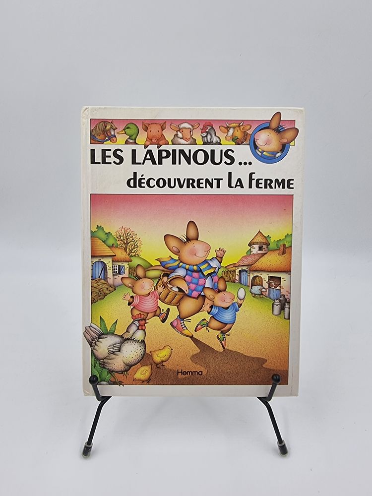 Livre enfant Les Lapinous D�couvrent la Ferme 1 Vulbens (74)
