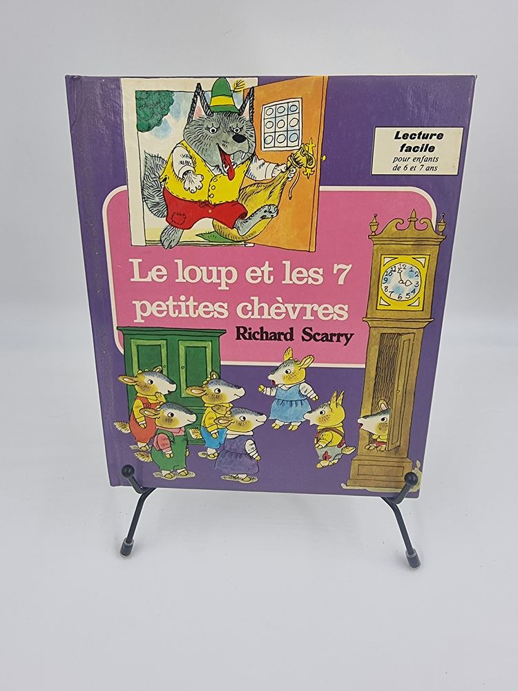 Livre enfant Le Loup et les 7 Petites Ch�vres 1 Vulbens (74)