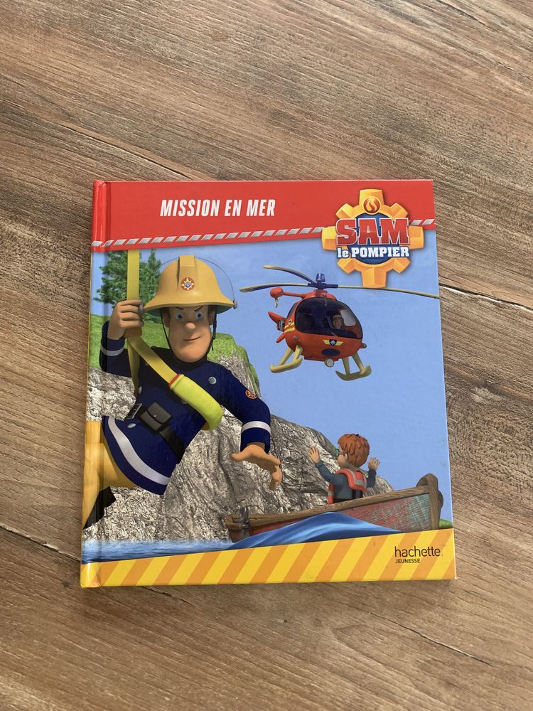 livre enfant Sam le pompier    Mission en mer    3 Saleilles (66)