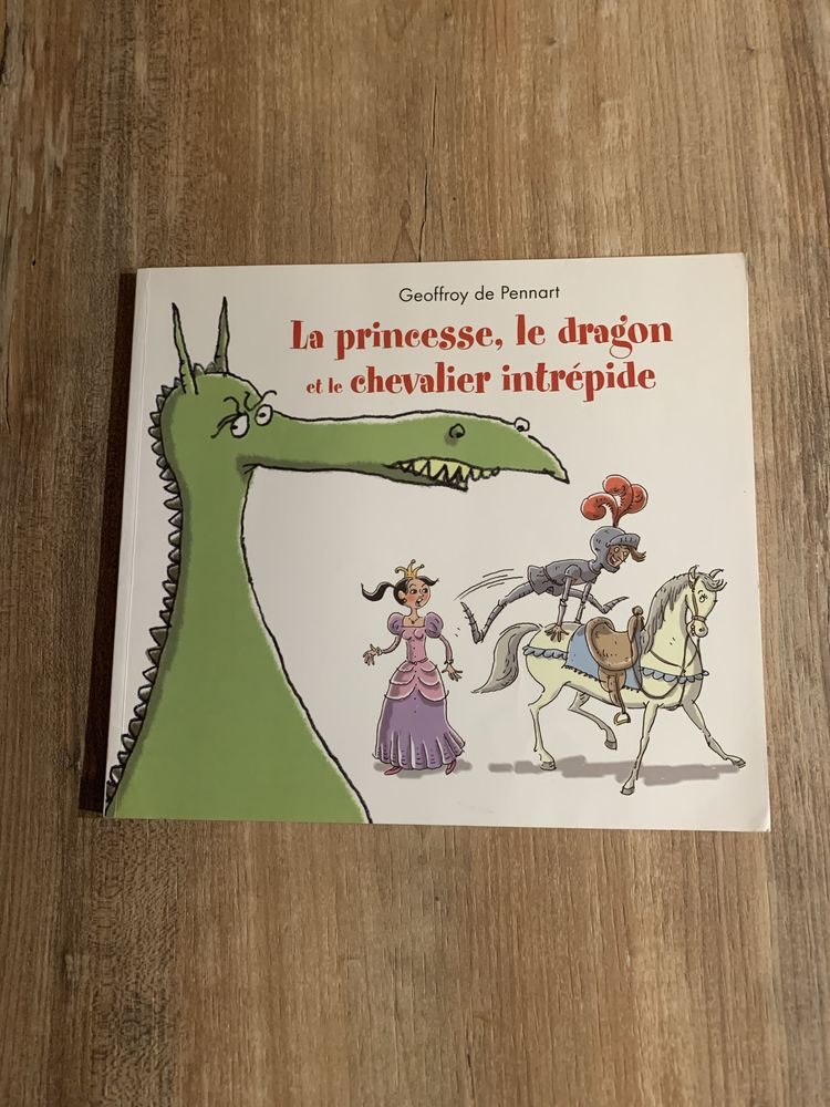 Livre enfant  \'\' La princesse le dragon et le chevalier intr�pide \'\' 3 Saleilles (66)