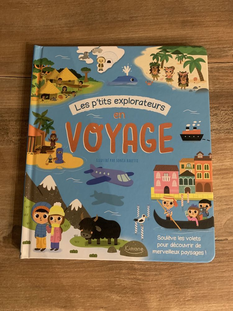 Livre enfant  \'\'  Les p'tits explorateurs en voyage \'\' 3 Saleilles (66)