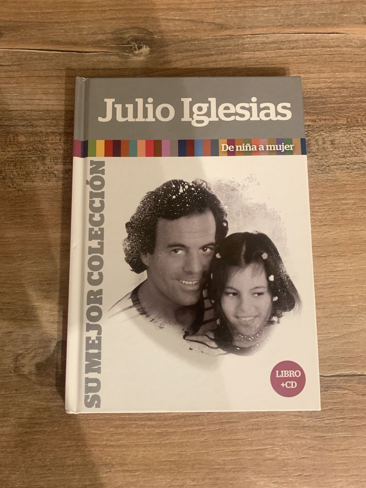 CD + Livre ( en espagnol) Julio Iglesias su mejor coleccion  ��   De nina a mujer. �� 6 Saleilles (66)