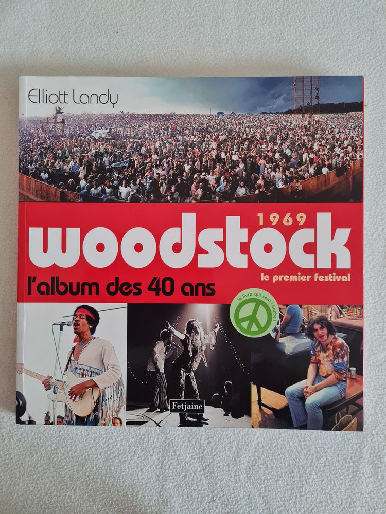 Livre sur le festival de Woodstock 9 Montpellier (34)