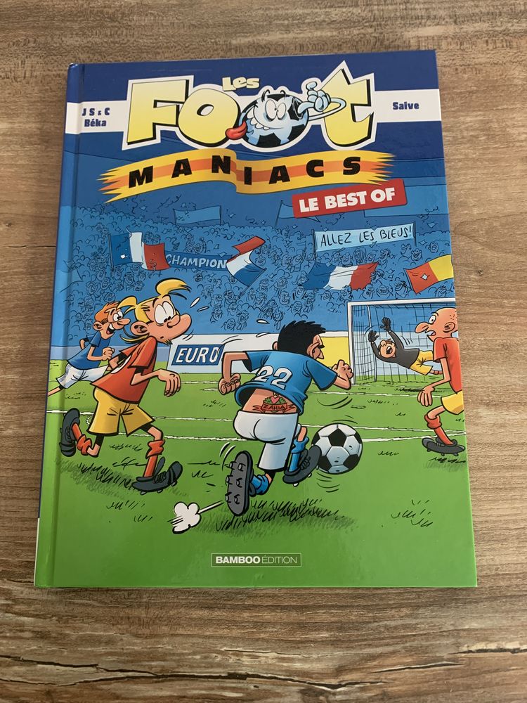 Livre BD  Les foot maniacs    Le Best Of    3 Saleilles (66)