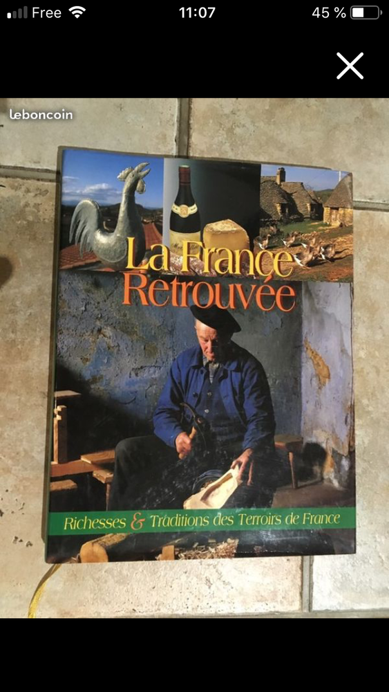 Livre la France retrouv�e 4 Chanteix (19)