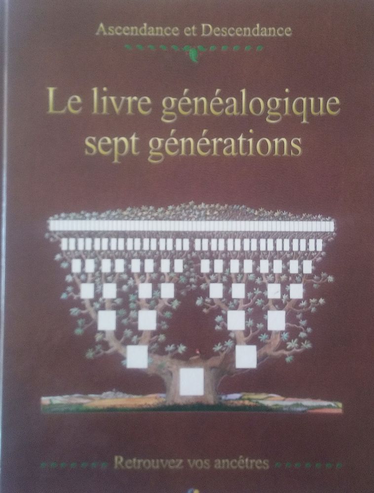 Livre g�n�alogique 7 g�n�rations 8 Montpellier (34)