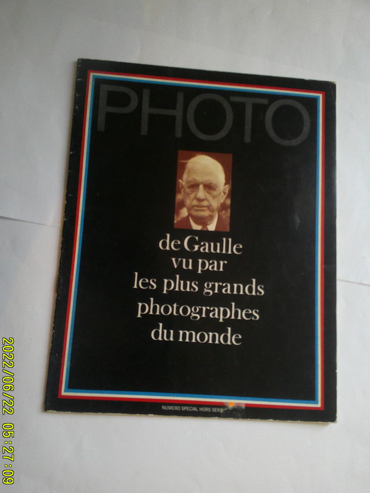 Livre sur Le  G�n�ral  de  GAULLE par  Fr�deric  MITTERRAND 15 Nontron (24)