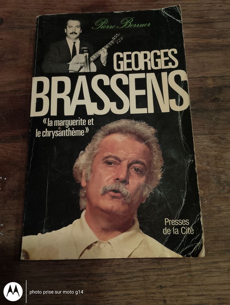 Livre Georges Brassens - La marguerite et le Chrysanth�mes 15 Lavaur (81)
