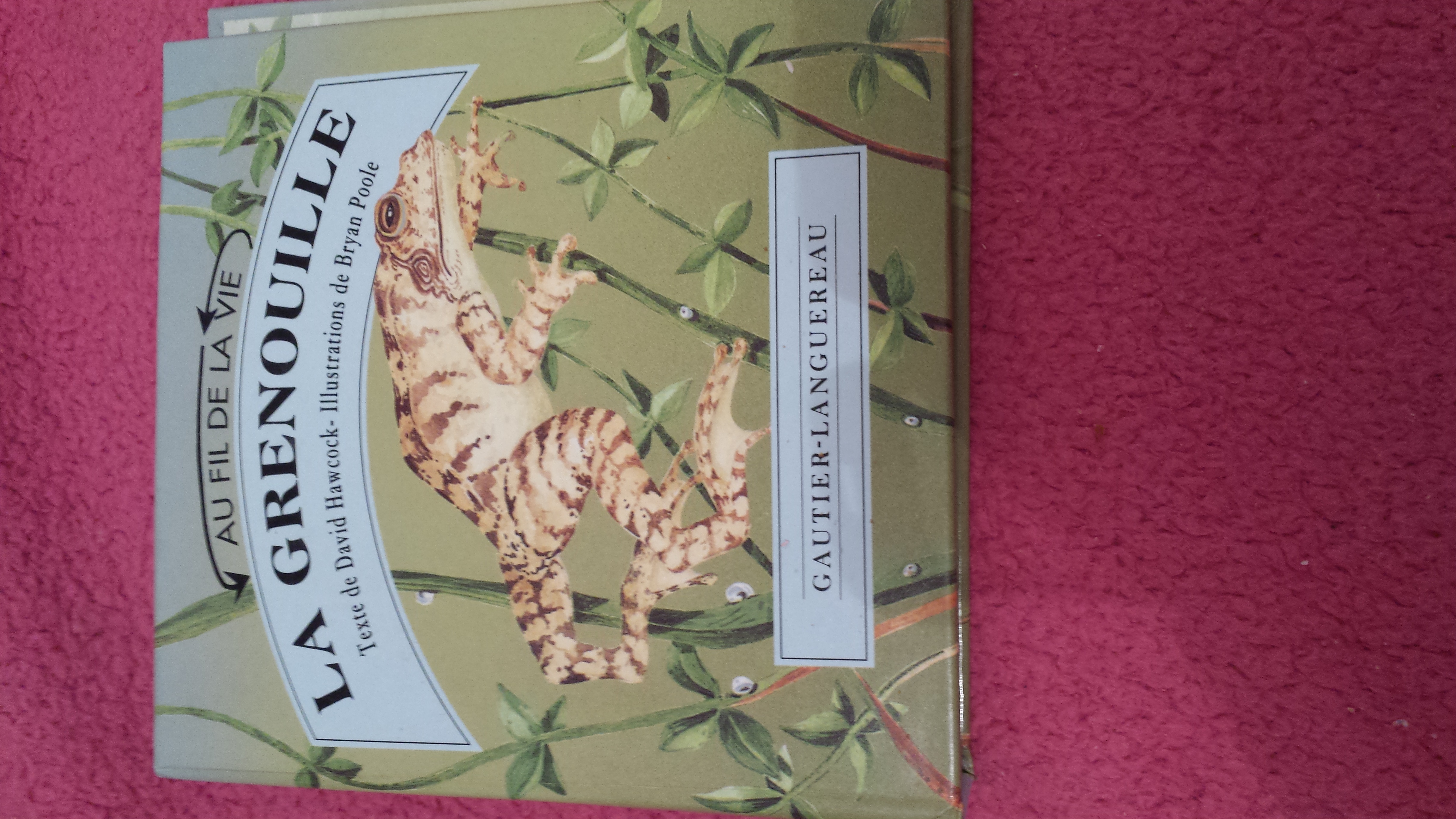 LIVRE LA GRENOUILLE 3 Triel-sur-Seine (78)