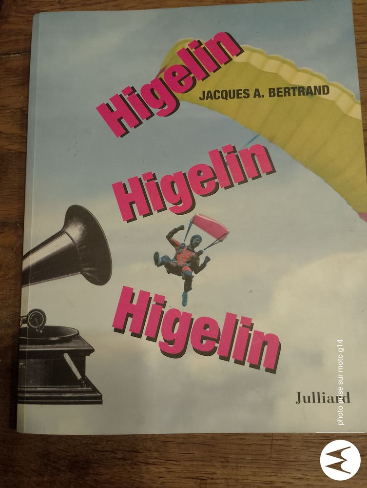 Livre Higelin chez Julliard 28 Lavaur (81)