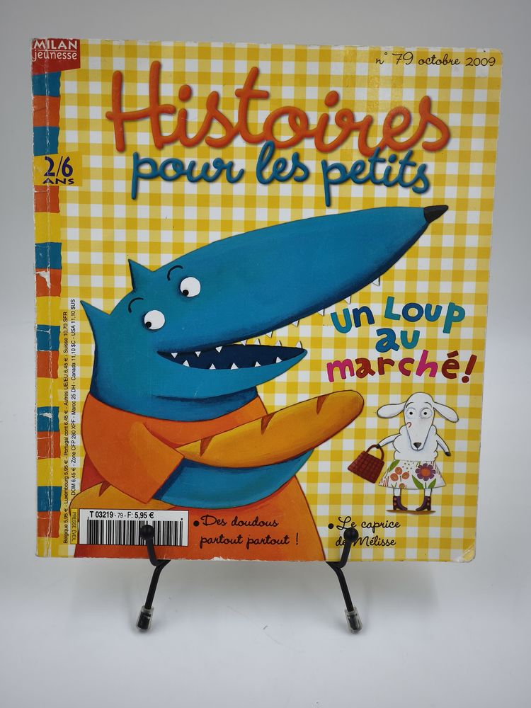 Livre Histoires pour les Petits : Un Loup au March�  1 Vulbens (74)