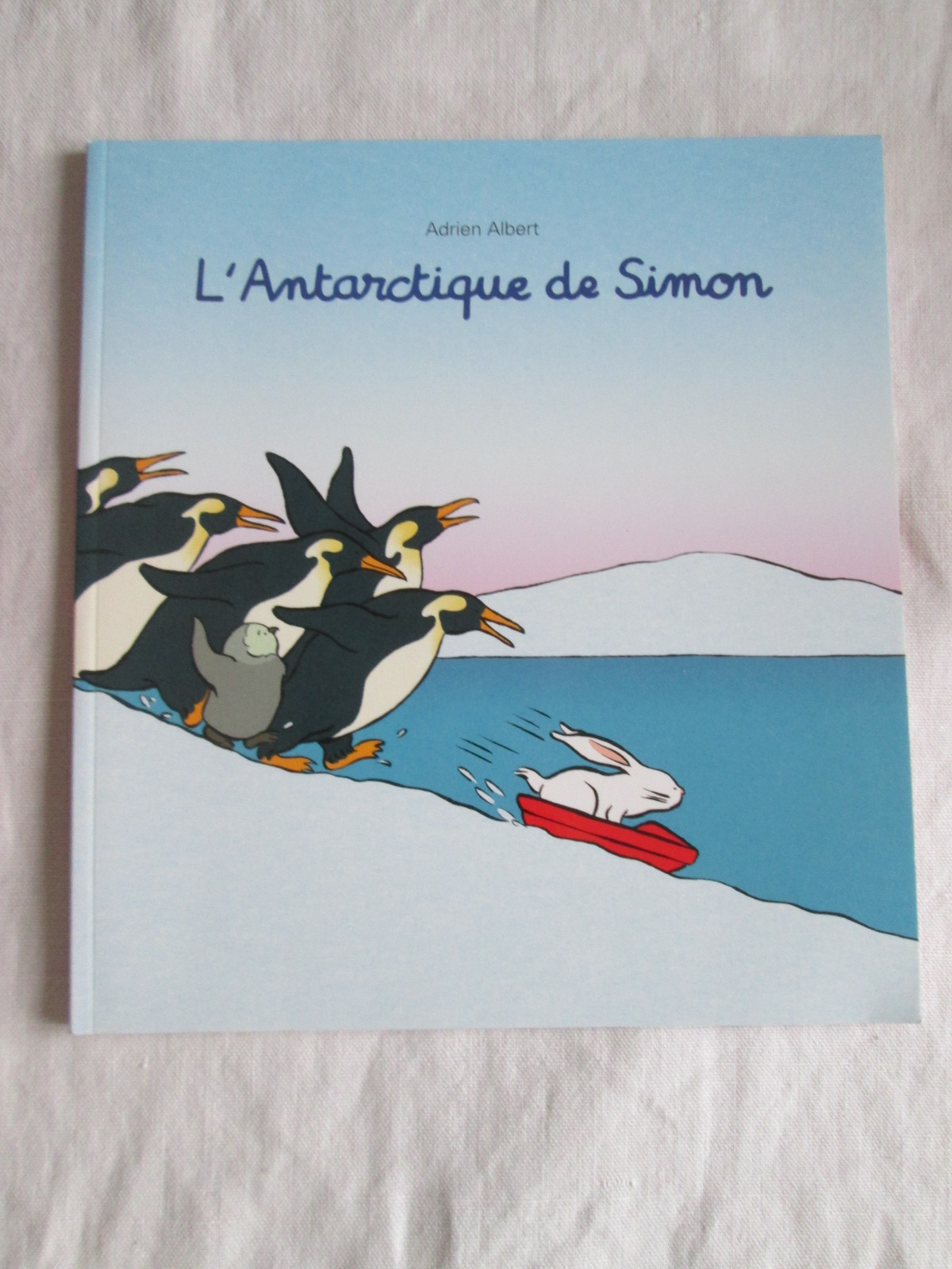 Livre illustr� enfant - L'antarctique de Simon par A.ALBERT 7 Chauriat (63)
