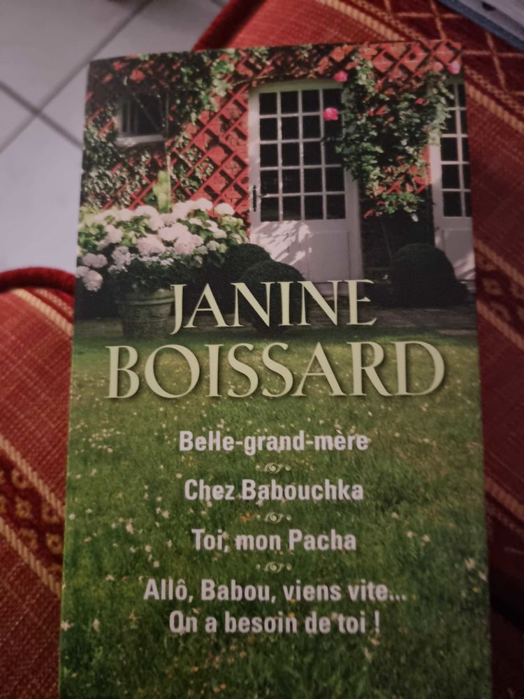Livre de Janine Boissard 5 B�thune (62)