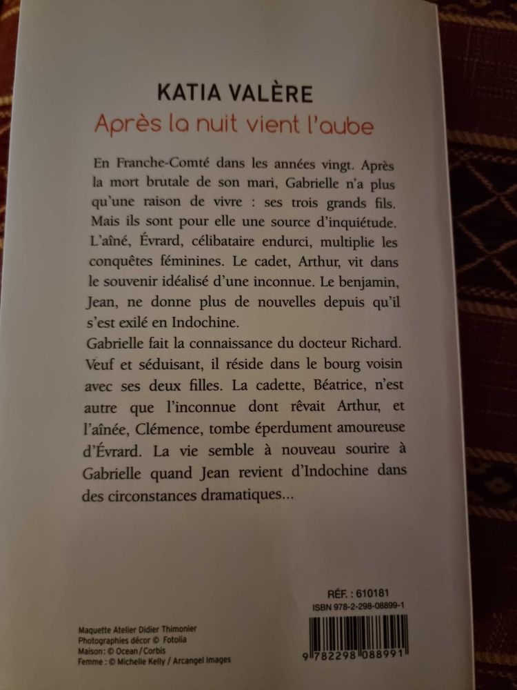 Livre de Katia Val�re 5 B�thune (62)