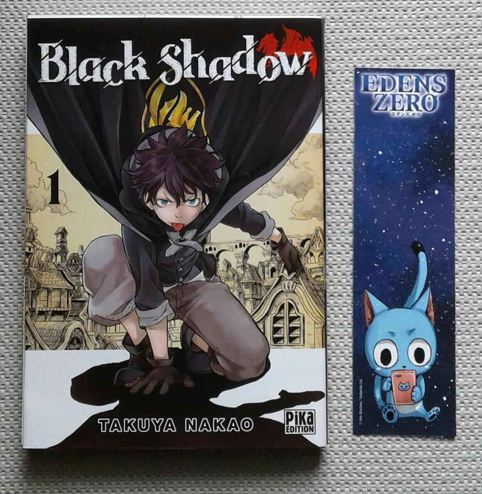 Livre manga  Black Shadow   + 1 marque page 4 Cramont (80)