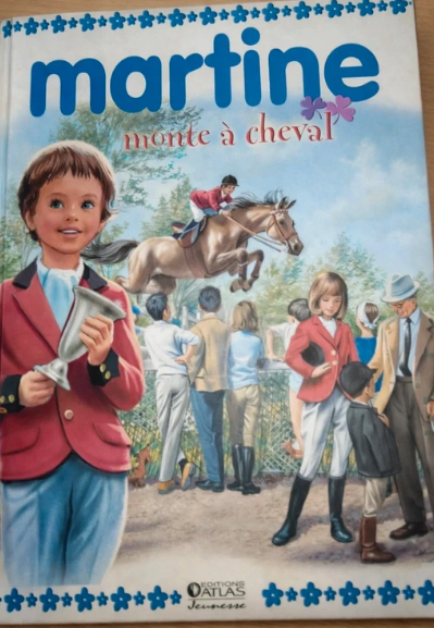 Livre Martine monte � cheval 3 Poitiers (86)