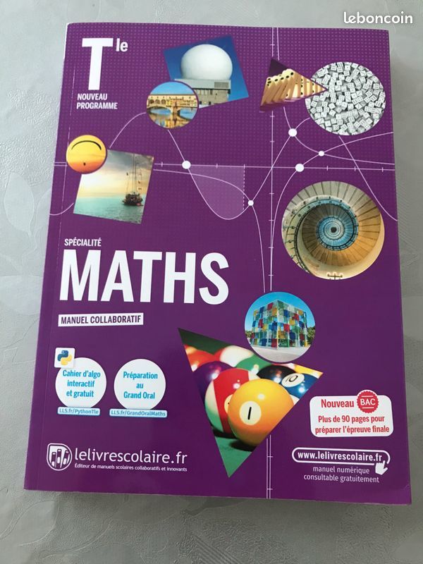 Livre Math�matique niveau terminal 16 Morsang-sur-Orge (91)