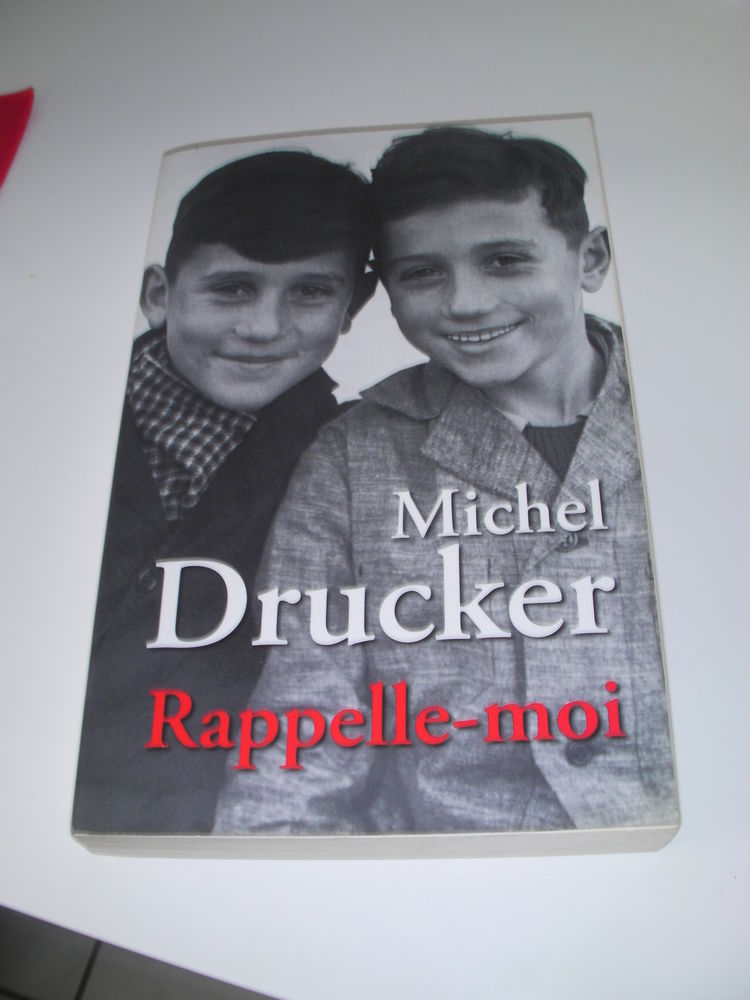 LIVRE Michel DRUCKER  RAPPELLE-MOI  5 Saint-Etienne (42)