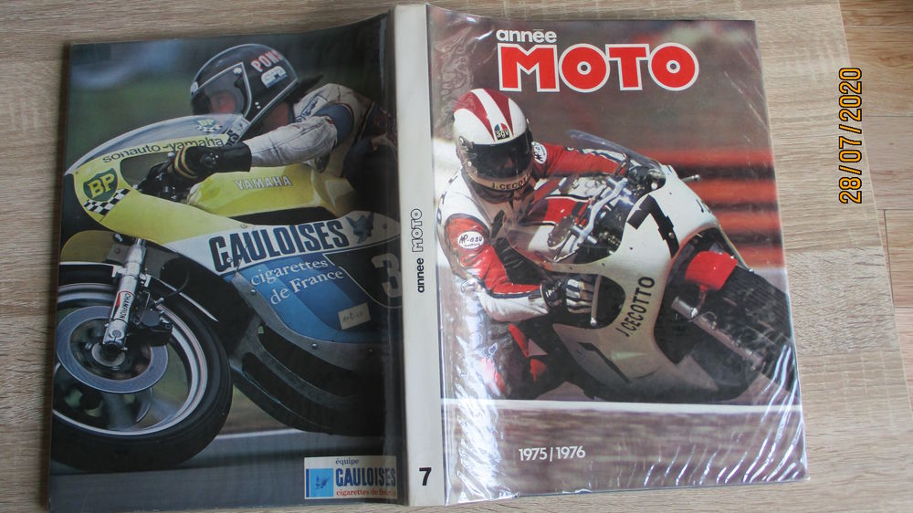 Livre Motos 1975/1976. Livres et BD