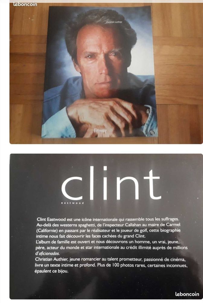 Livre NEUF CLINT EASTWOOD 20 Villemomble (93)