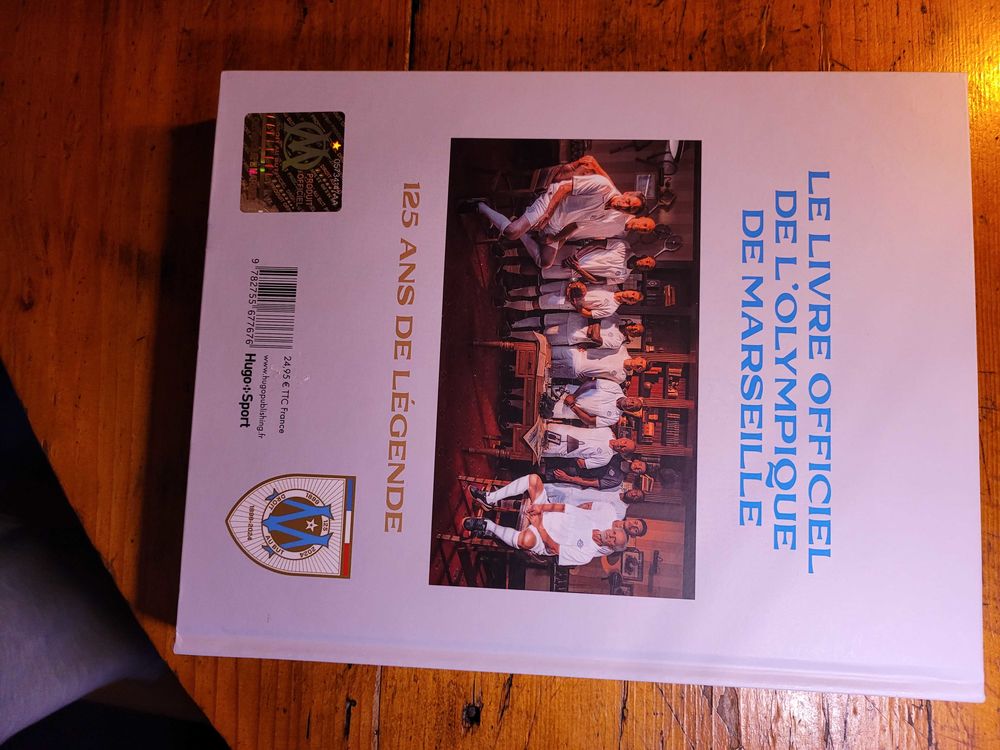 livre officiel de olympique de Marseille 20 Avignon (84)