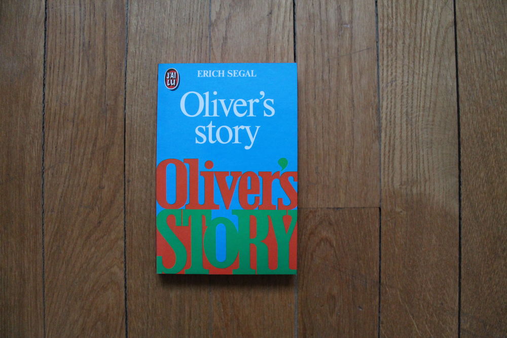 LIVRE OLIVER'S STORY D'ERICH SEGAL 3 Dijon (21)