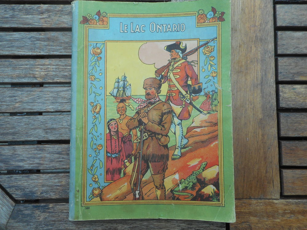 Livre  Le Lac Ontario  de Fenimore Cooper 20 Nieuil-l'Espoir (86)