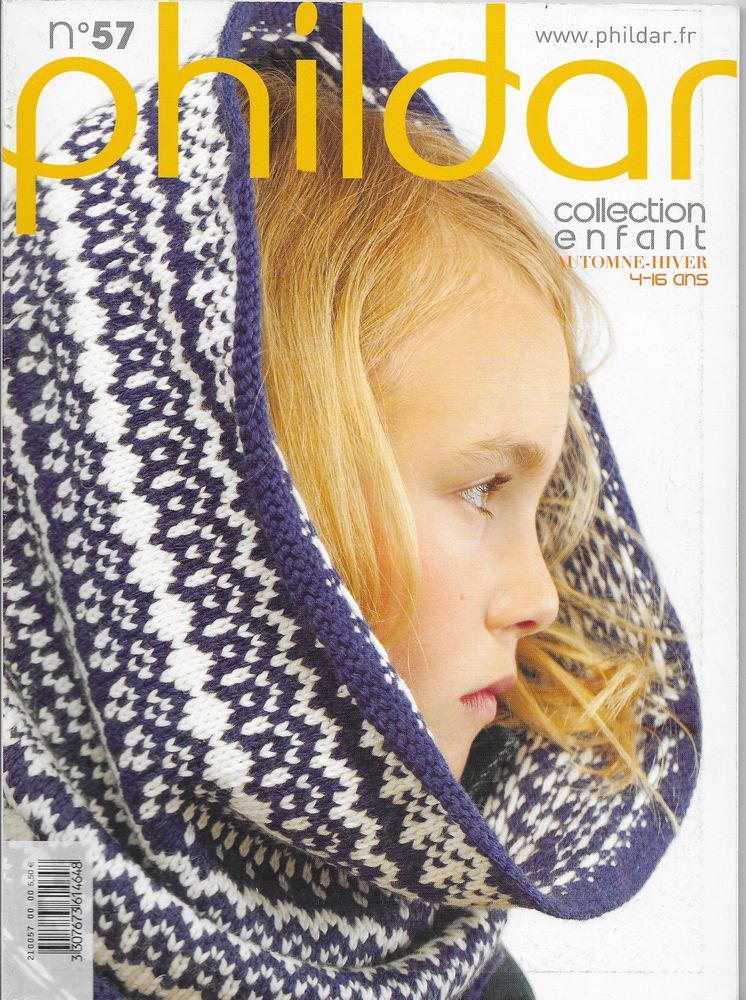 Livre ,Phildar No 57 collection enfant 5 Tours (37)