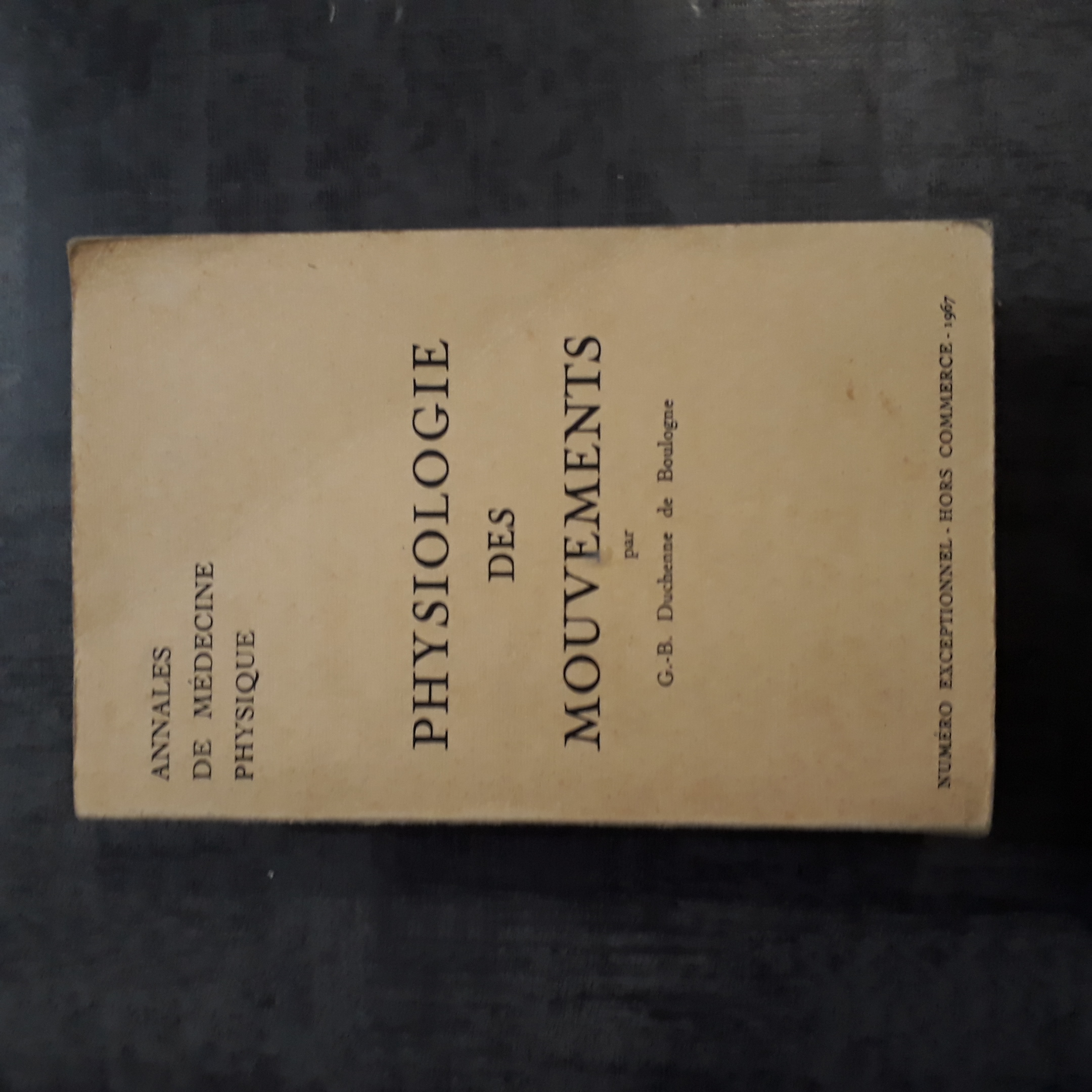 Livre = Physiologie Des Mouvements Num�ro 457 75 Arques (62)