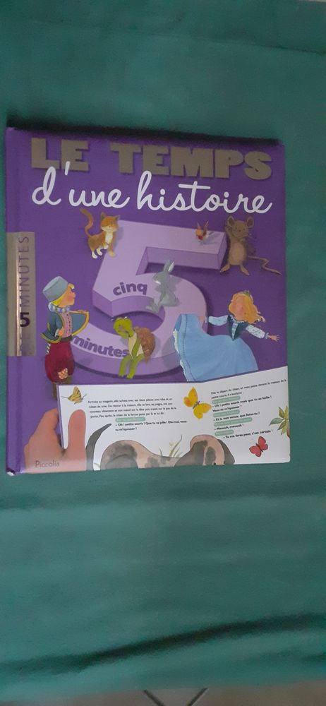 Livre pour enfant : Le Temps d'une histoire de 5 minutes 5 Grisolles (82)