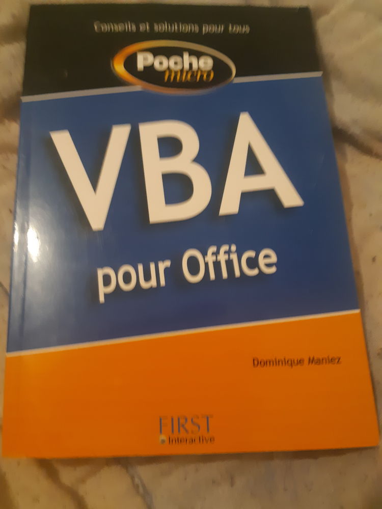 Livre vba pour office 4 Montbéliard (25)