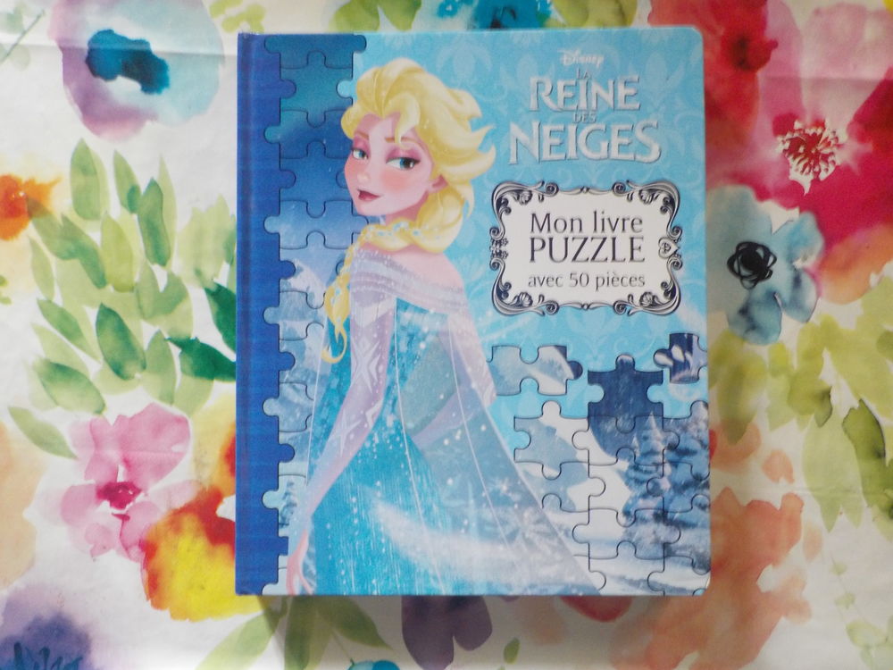 LIVRE PUZZLE avec 50 pi�ces LA REINE DES NEIGES 5 Bubry (56)