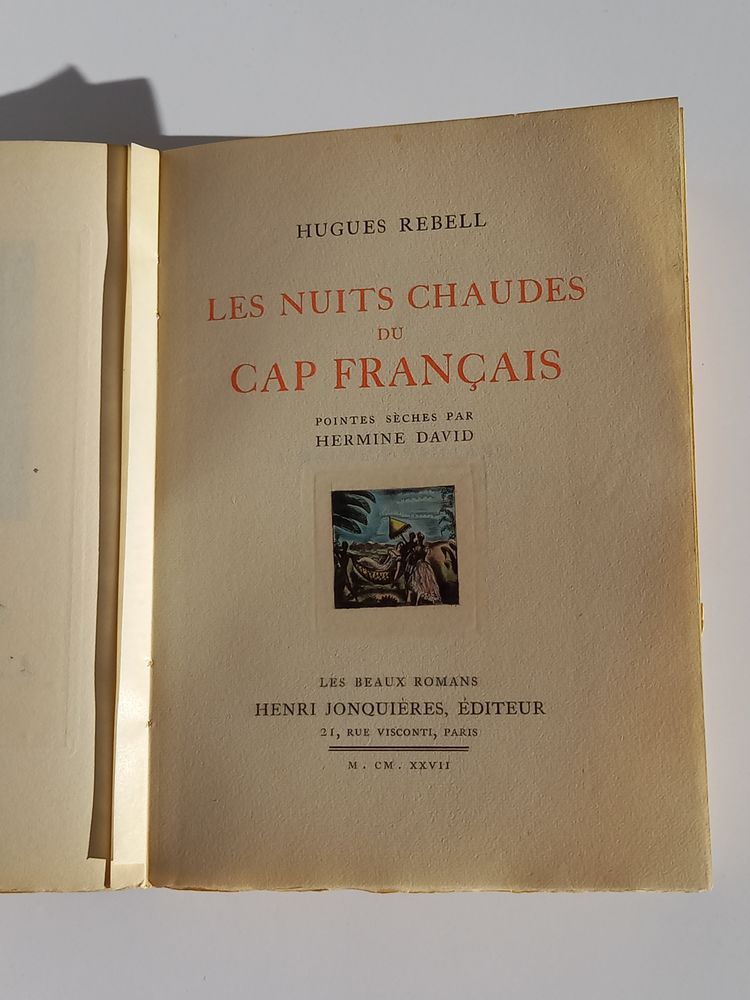 Livre rare, Les nuits chaudes du cap fran�ais. illustr� de P 95 Saumur (49)