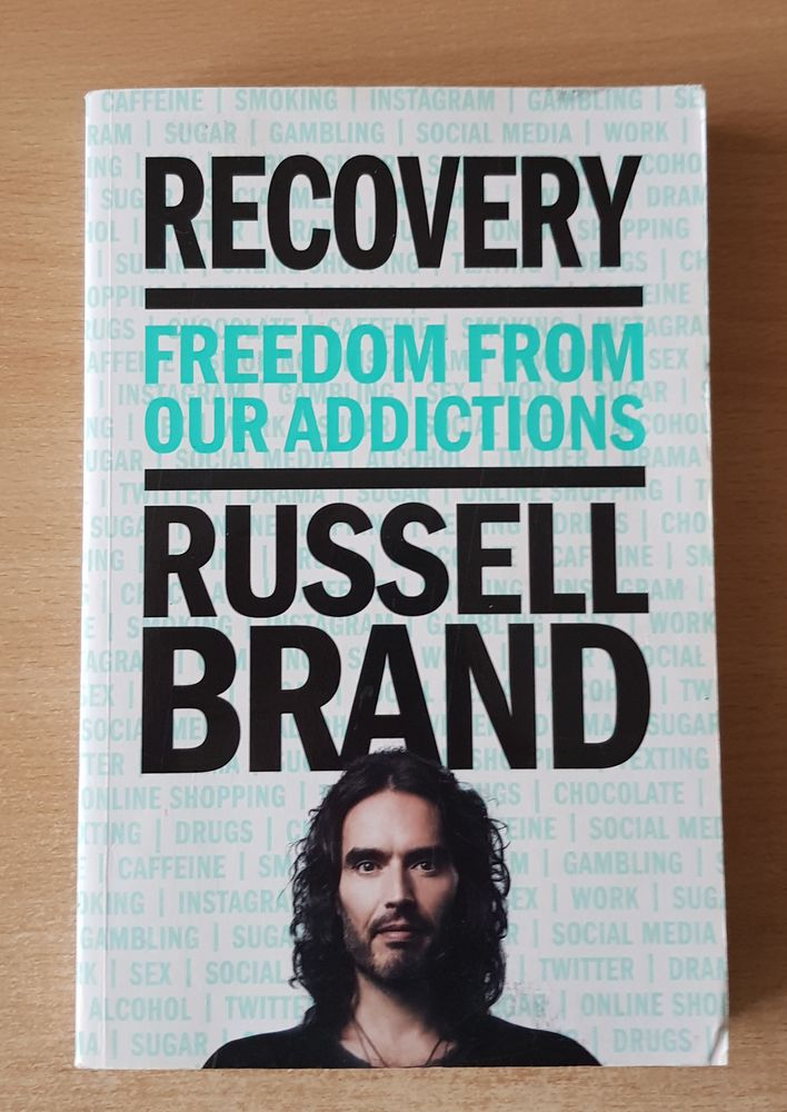 livre recovery Russell Brand en anglais 4 Carnon Plage (34)