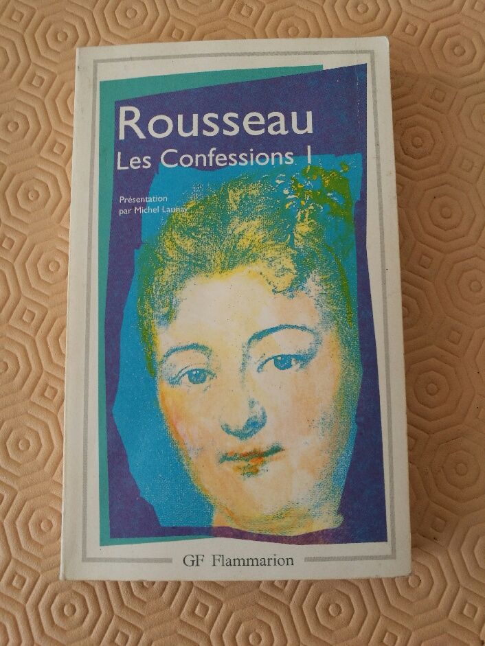 Livre Rousseau  les confessions  tome 1 1 Villiers (86)