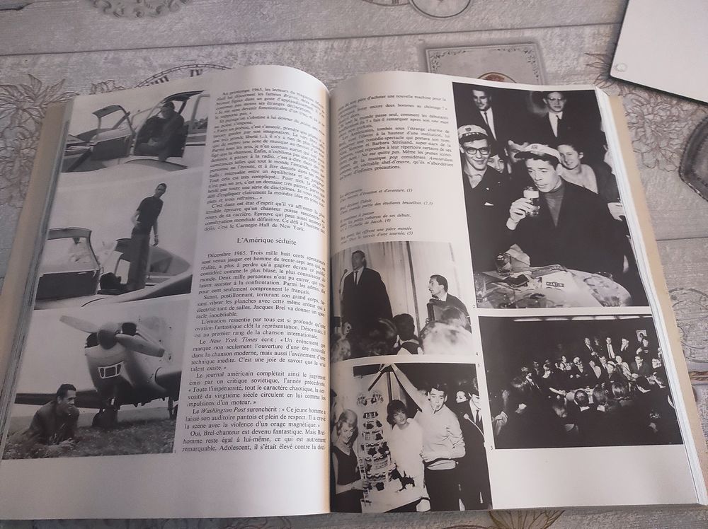 Le livre du souvenir Jacques Brel 10 Les Sables-d'Olonne (85)