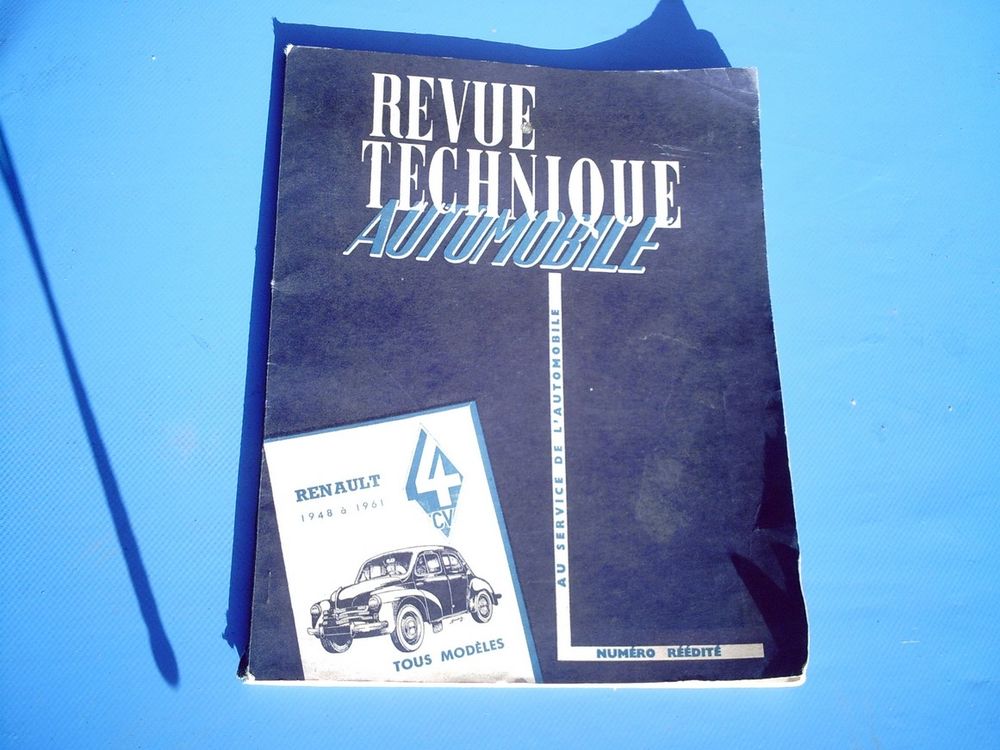livre technique voiture 4CV 35 Tamaris Sur Mer (83)