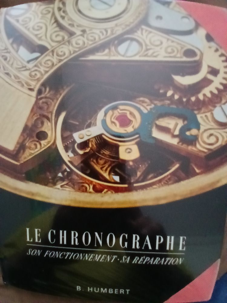 Livre technnique sur le chronographe 40 Argenteuil (95)